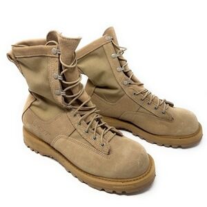 Rocky Men's 790G Military  Vibram Gore-Tex Tan Leather Boots 8 EW